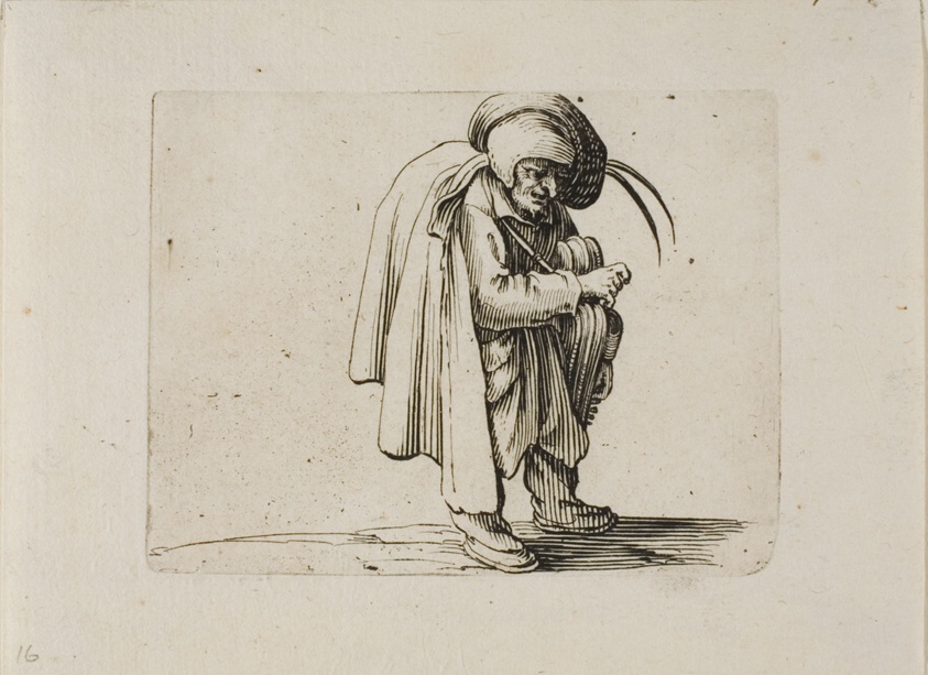 The Hurdy-Gurdy Player, from Varie Figure Gobbi