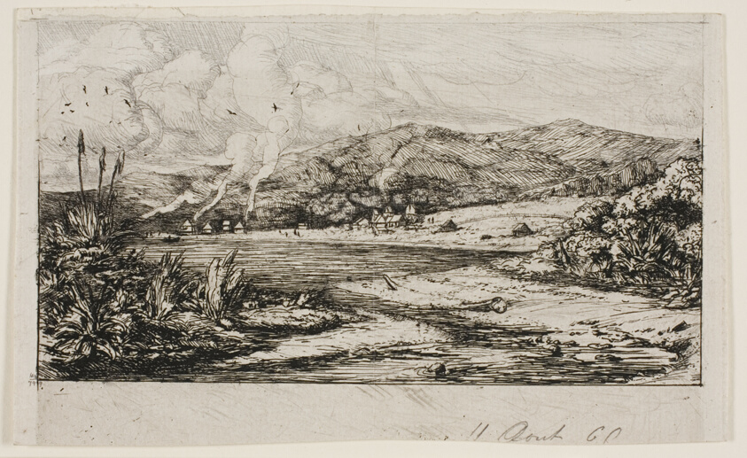 The Little French Colony at Akaroa, 1845