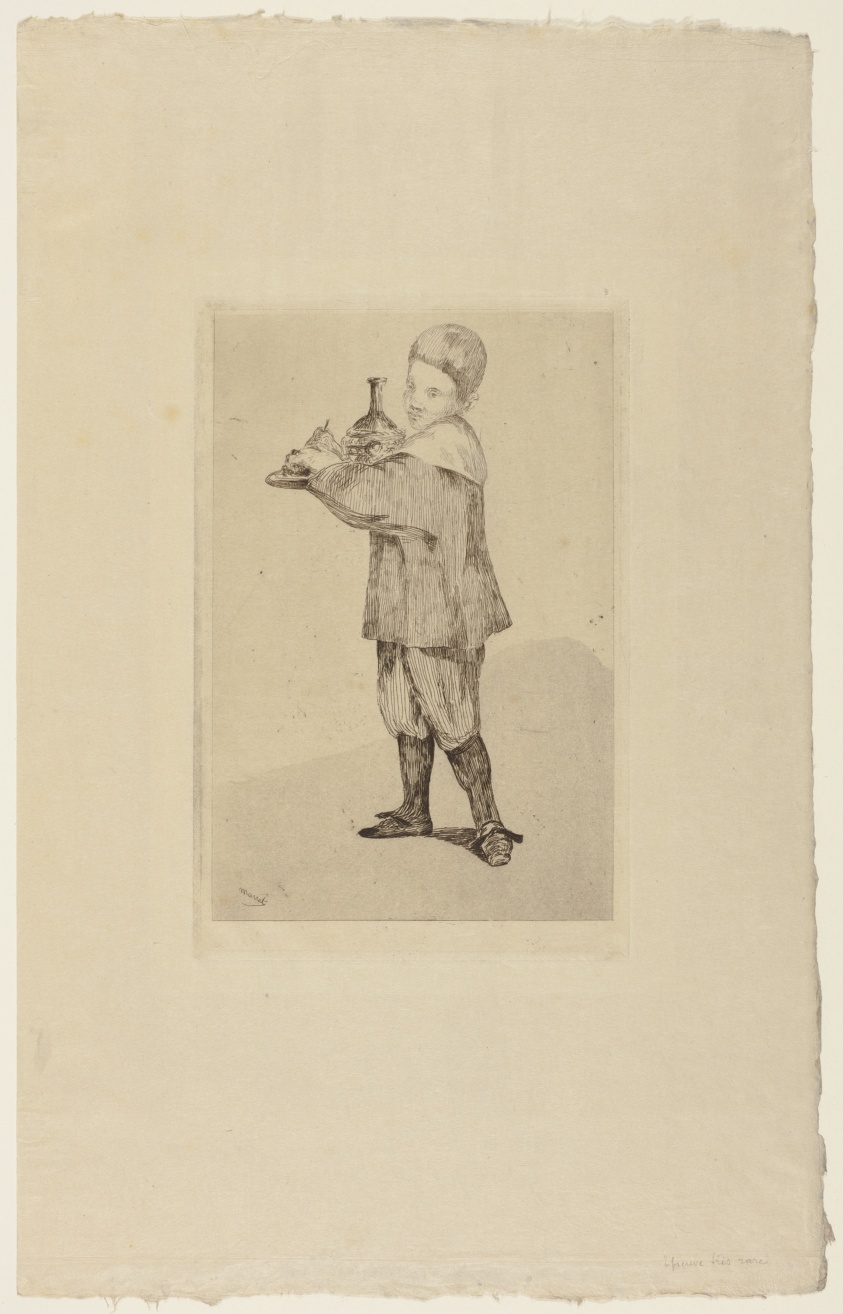 The Boy Carrying a Tray