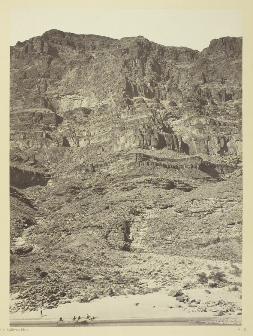 Wall in the Grand Cañon, Colorado River