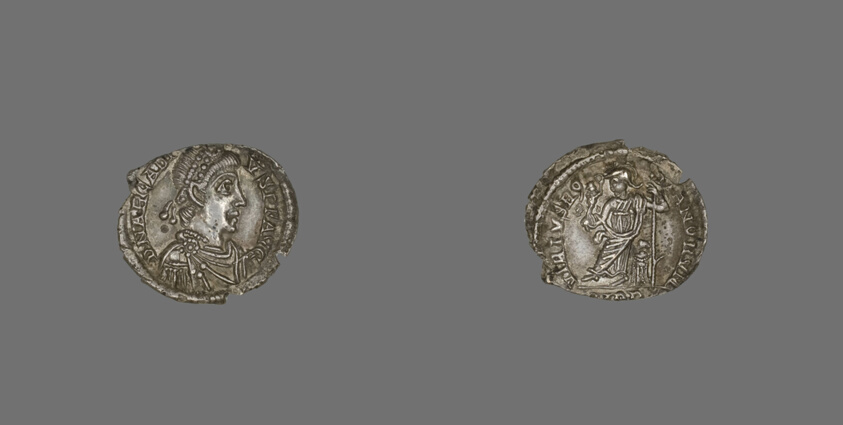Coin Portraying Emperor Arcadius