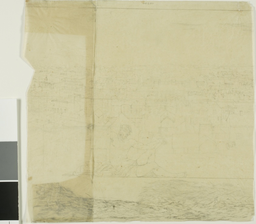 Study for San Francisco, center right section