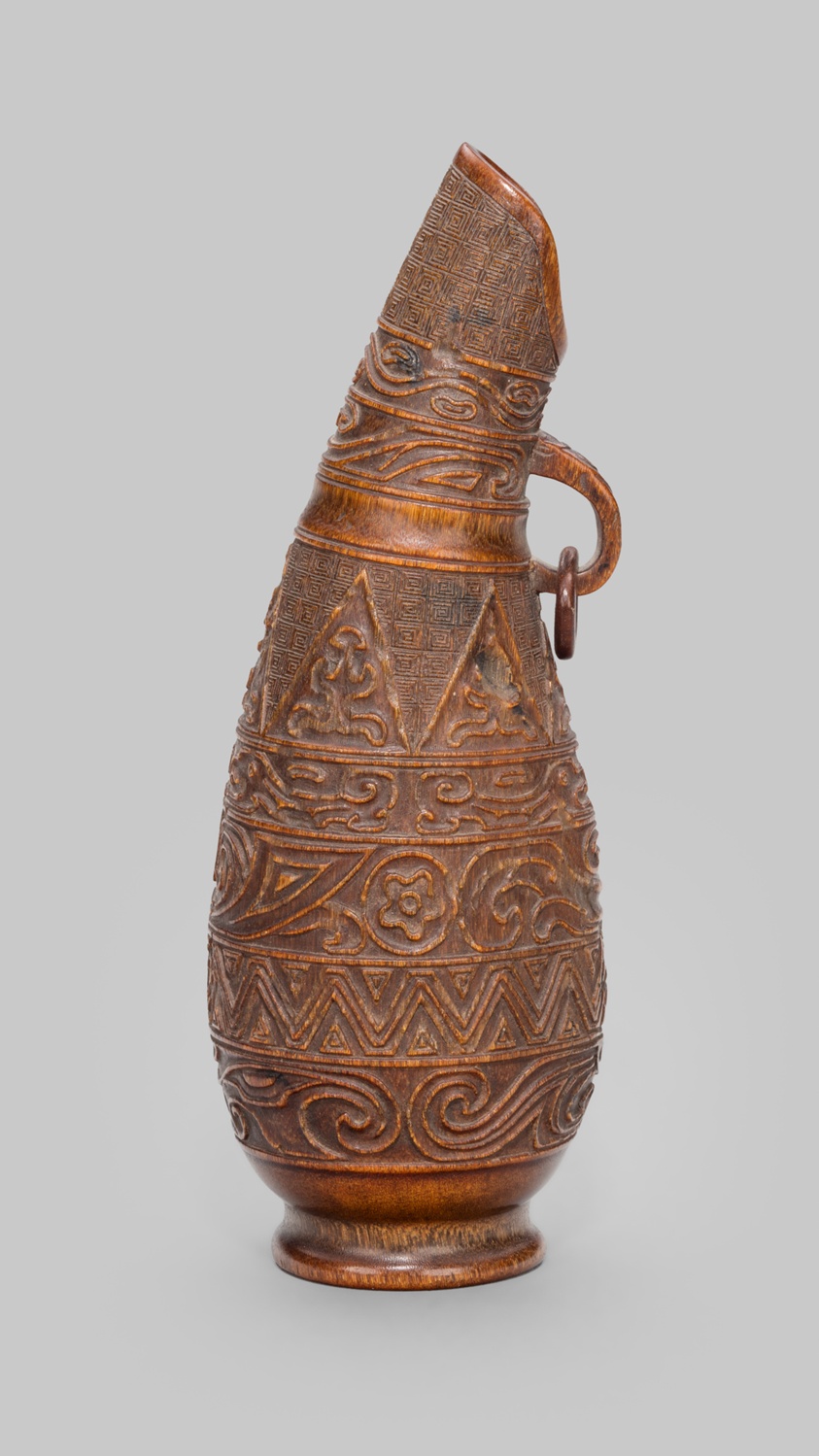 Miniature Bottle in the Form of an Ancient Bronze Jar (Hu)
