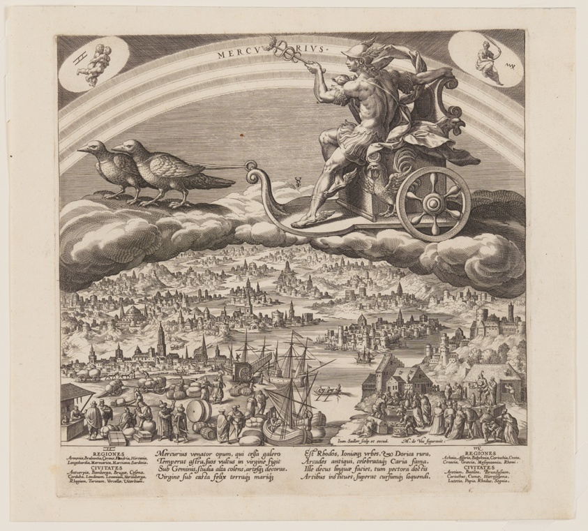 Mercurius, from The Seven Planets