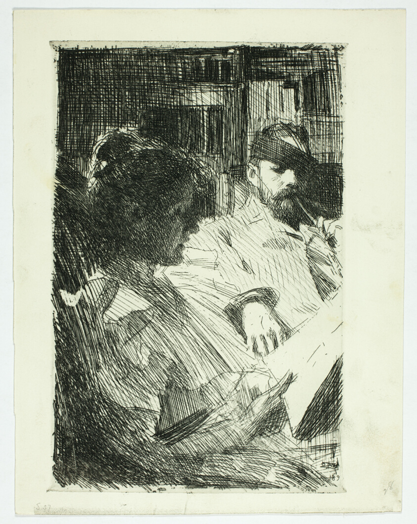 Reading (Mr. and Mrs. Ch. Deering)