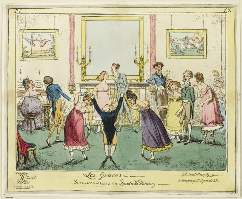 Les Graces - Inconveniences in Quadrille Dancing