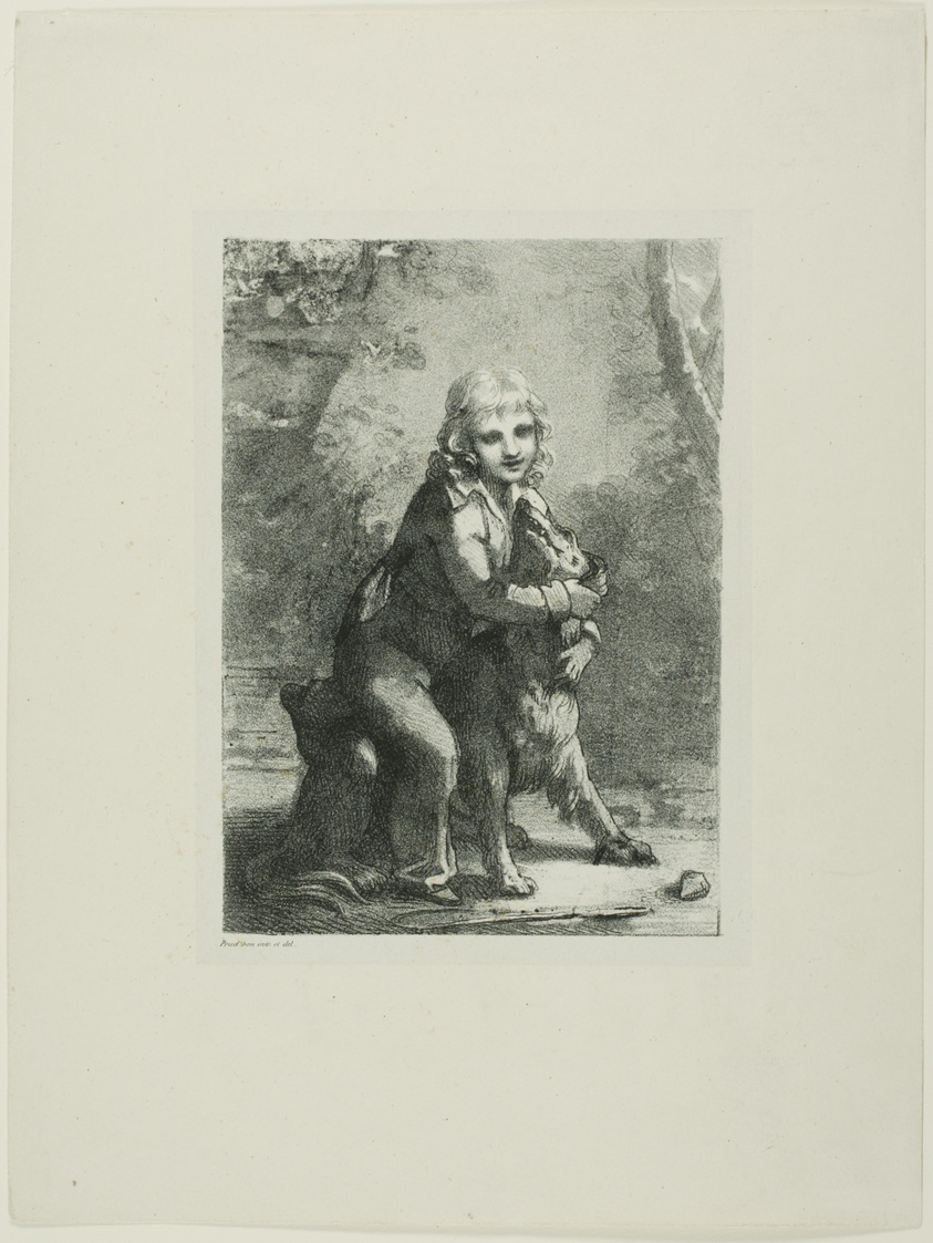 Boy with a Dog