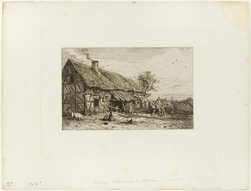 Lanscape with Peasant Dwelling