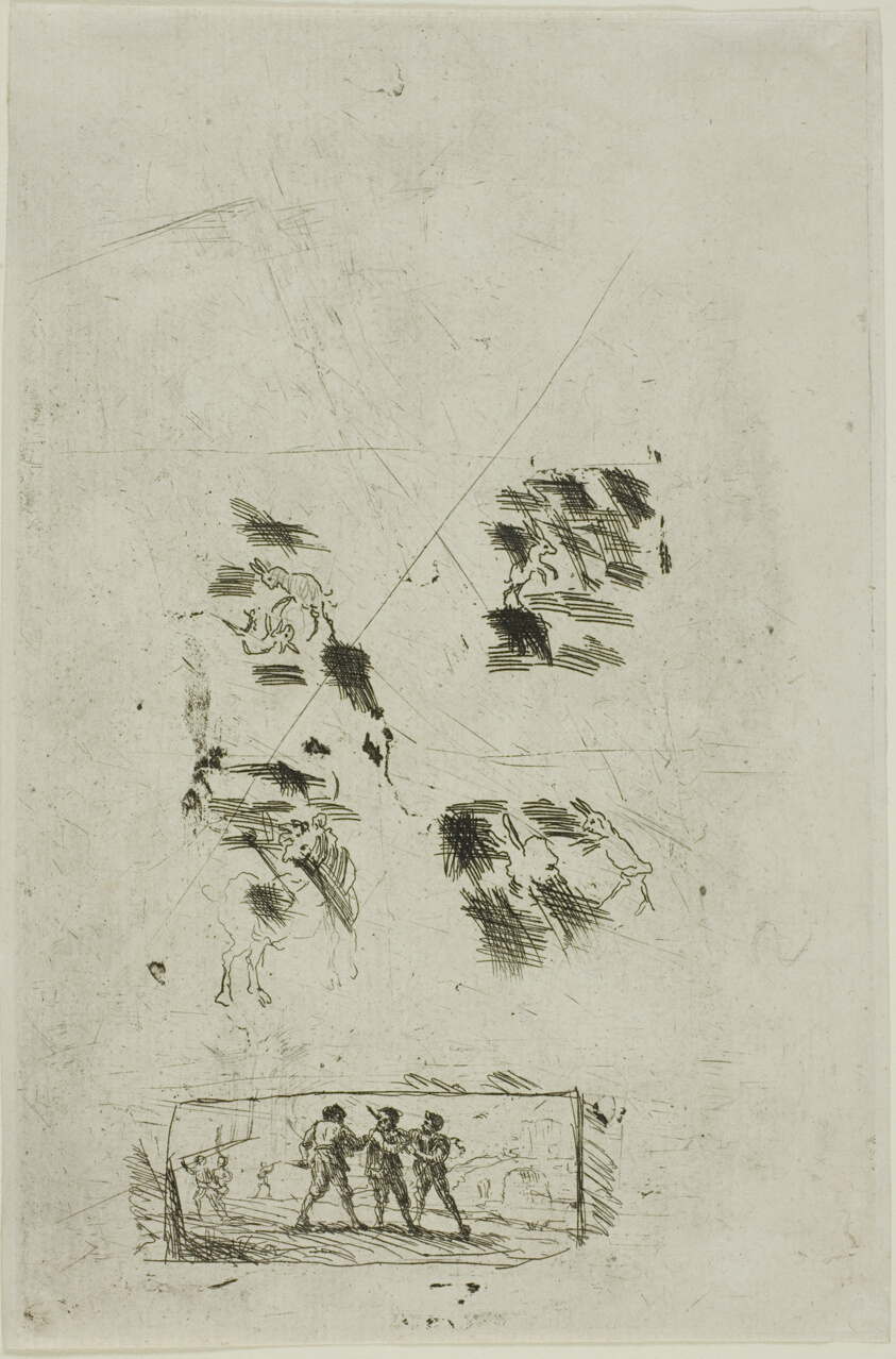 Study for a Scene with Brigands