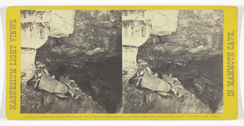 View from "Bridge of Sighs", No. 20 from the series "Mammoth Cave Views"