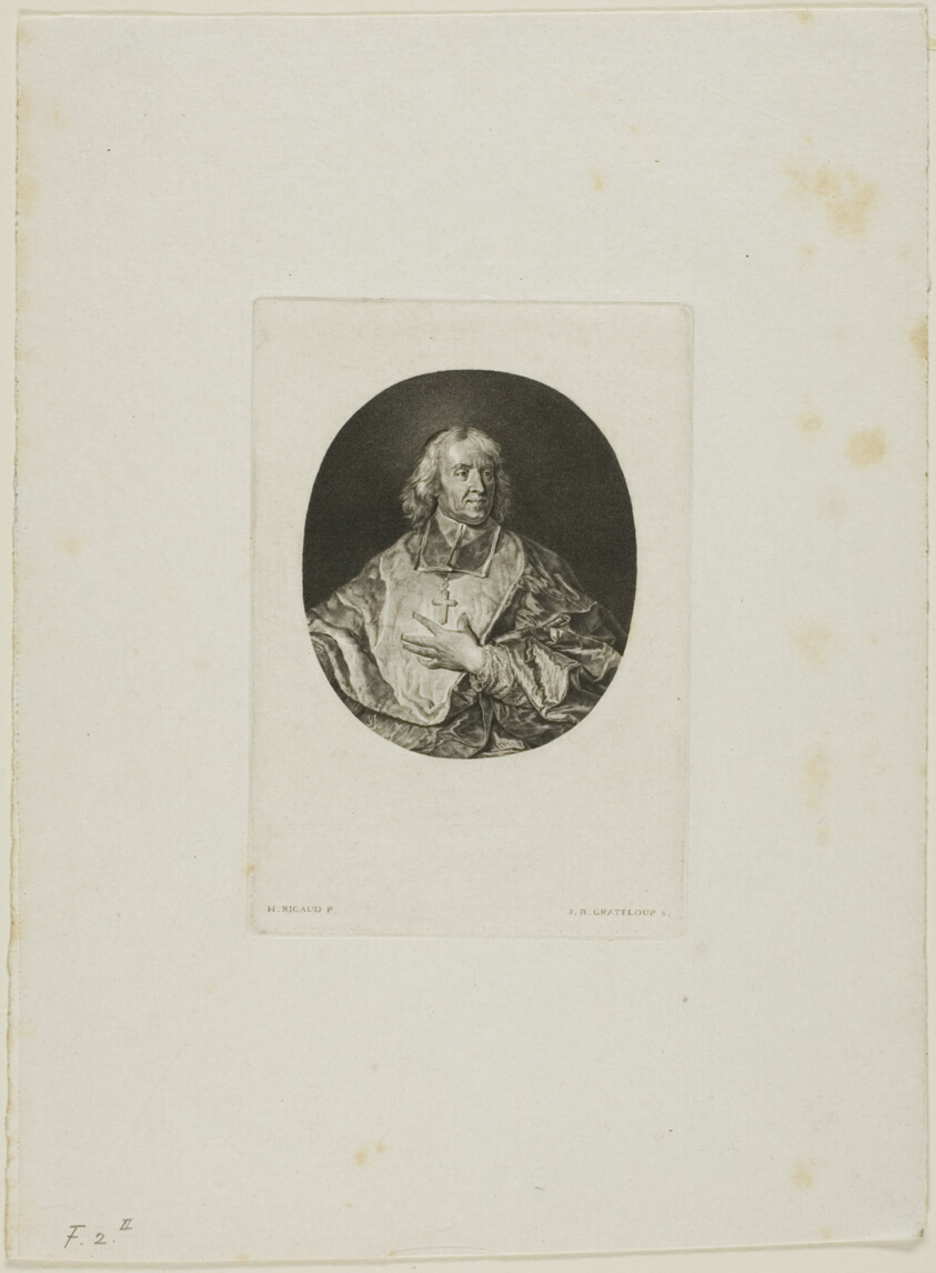 J-B. Bossuet: Bust Portrait