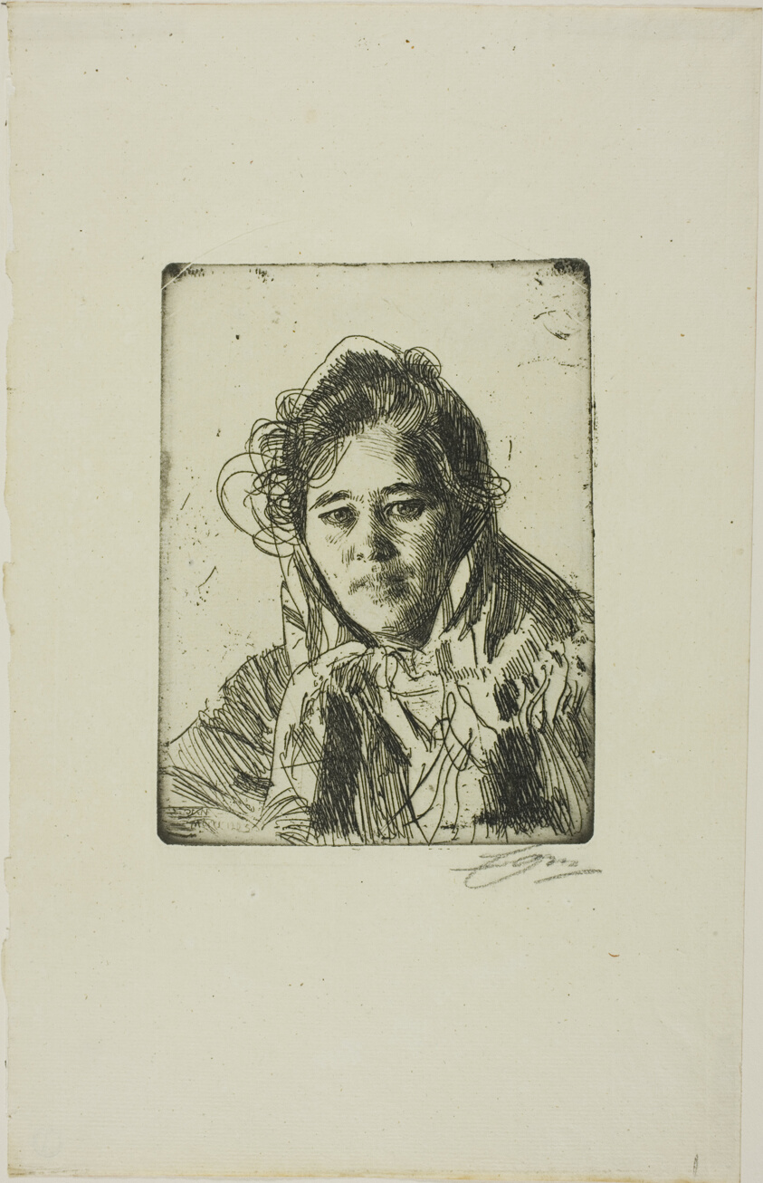 Young Girl from Mora (Kråkberg's Anna)