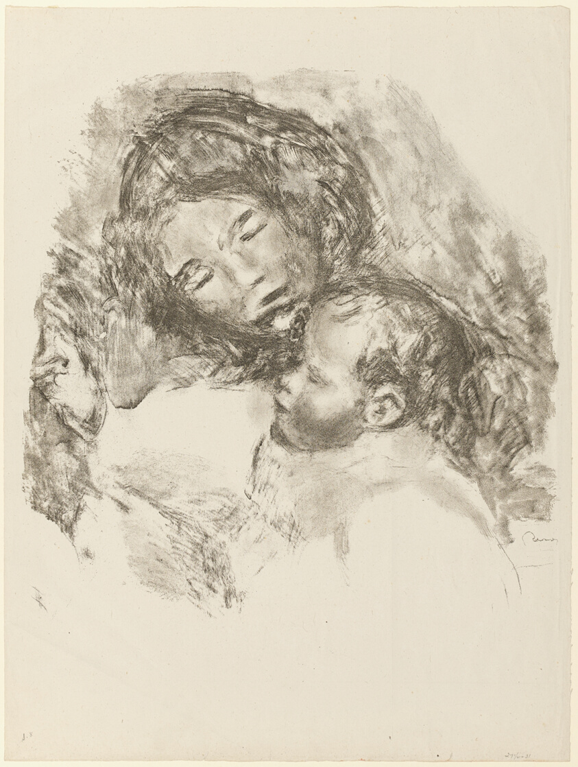 Maternity, large plate