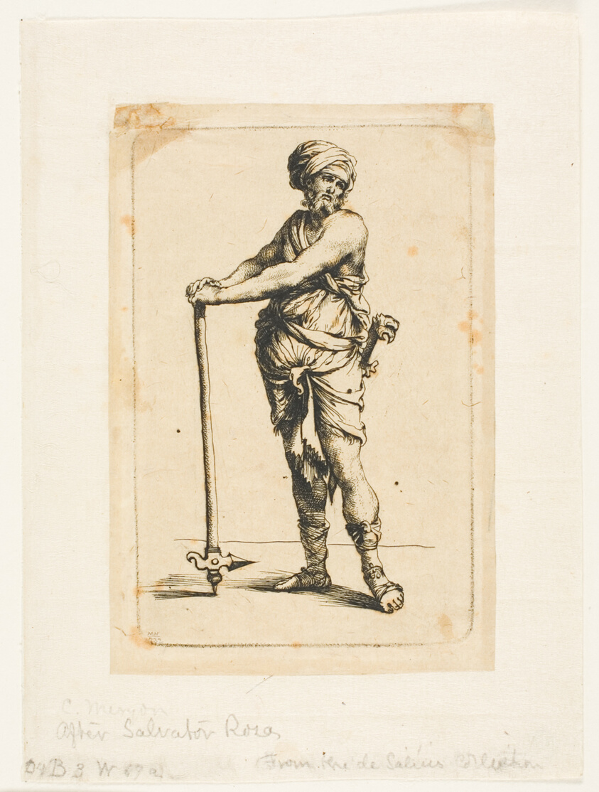 A Soldier Standing, Full Face