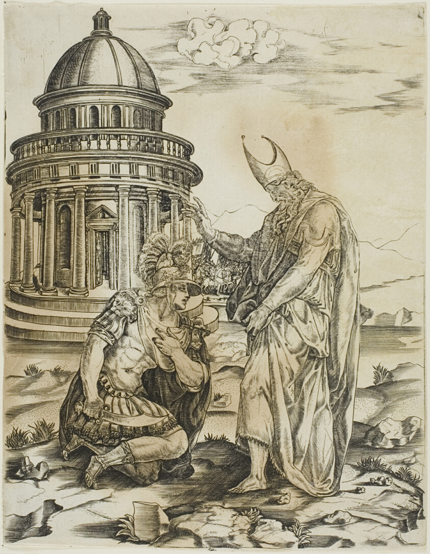 St. Ambrose and the Emperer Theodosius