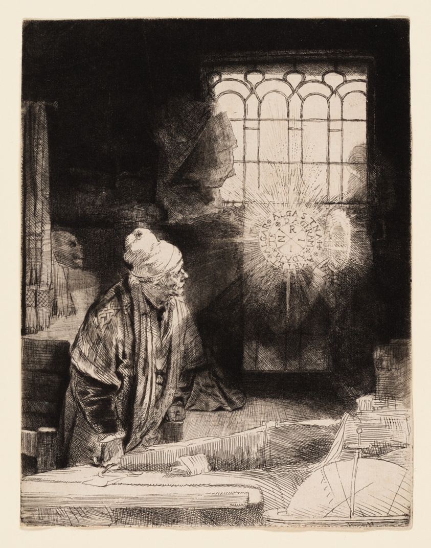 A Scholar in His Study (Faust)