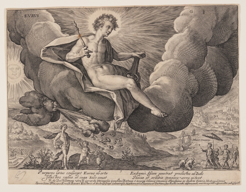 Eurus, from The Winds