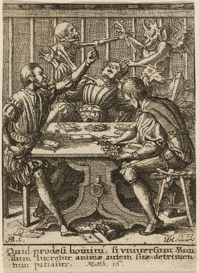 The Gamesters and Death, from The Dance of Death