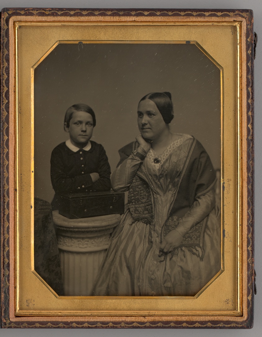 Untitled (Portrait of a Woman and a Boy)