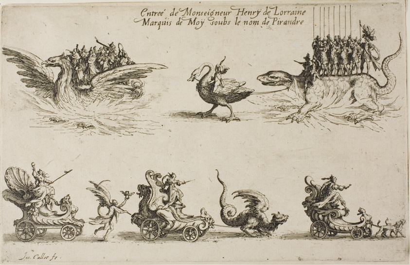 Entry of Monseigneur Henry de Lorraine, Marquis de Moy, under the Name of Pirandre, from The Combat at the Barrier