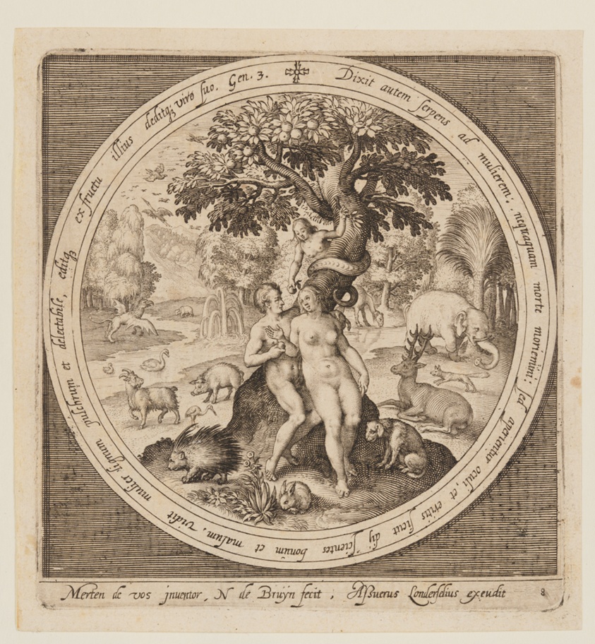 The Temptation of Eve, from The Creation to the Expulsion from Paradise