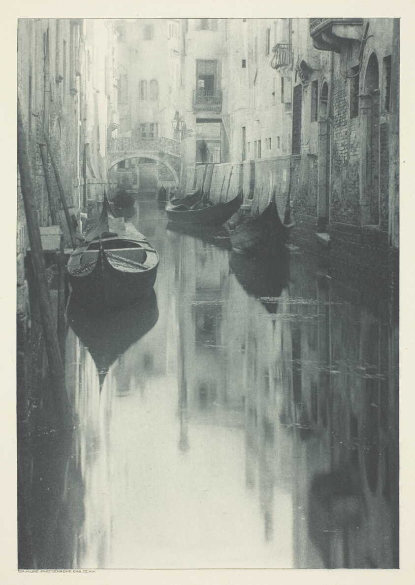 Reflection-Venice, from the portfolio "American Pictorial Photography, Series I" (1899); edition 146/150