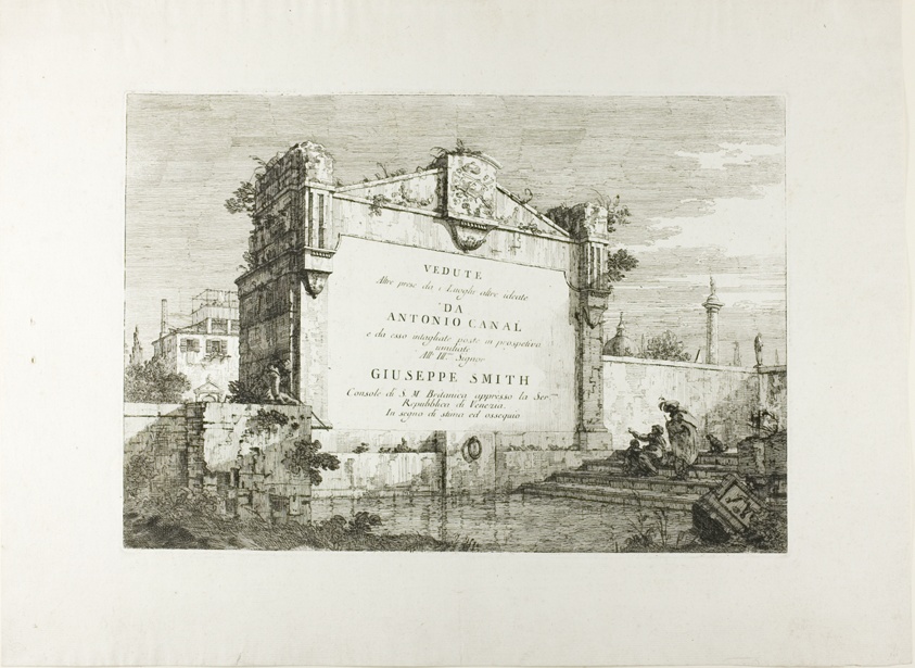 Title Page, from Vedute