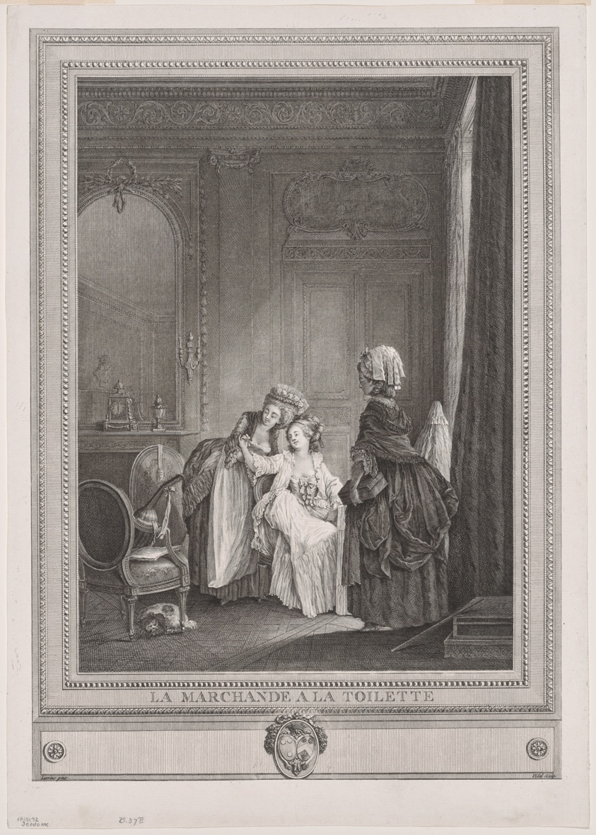 La Marchande a la Toilette (The Tradeswoman in the Dressing Room)