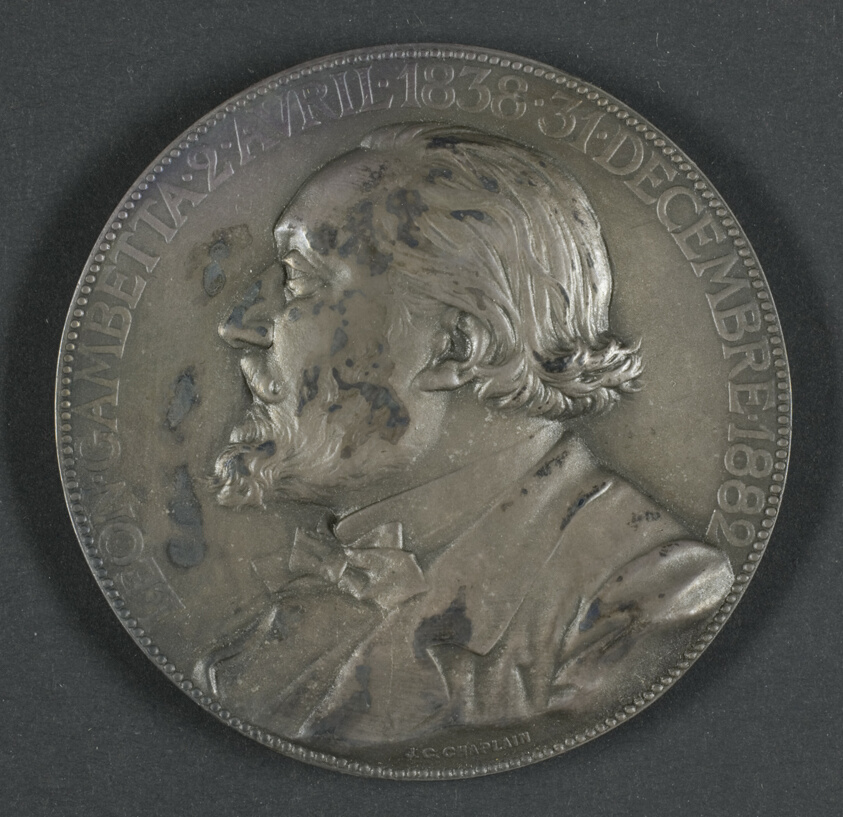 Portrait Bust of Leon Gambetta