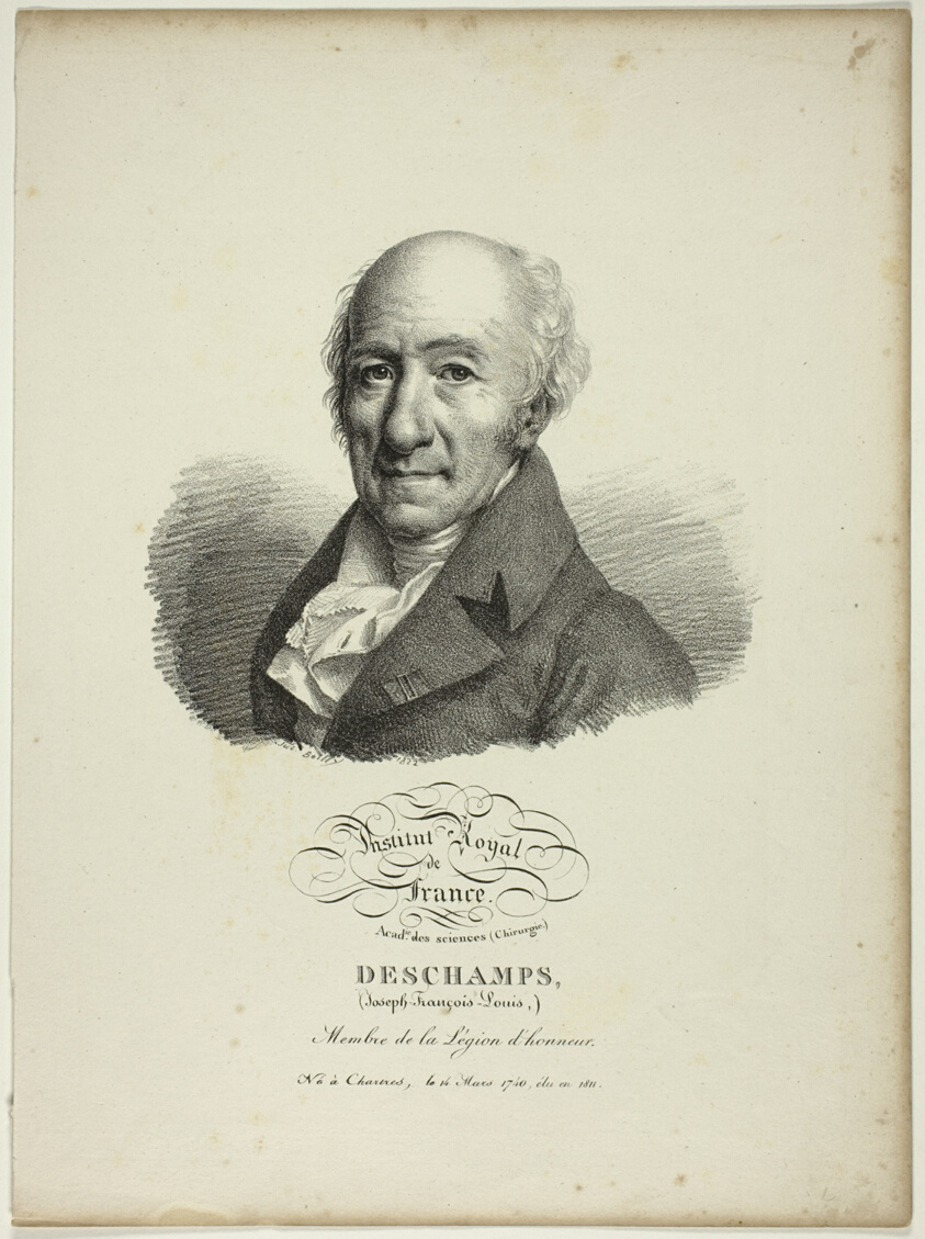 Portrait of Joseph-François-Louis Deschamps