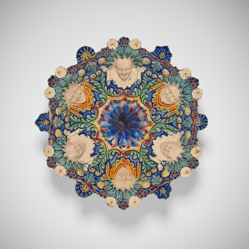 Footed Bowl (one of a pair)