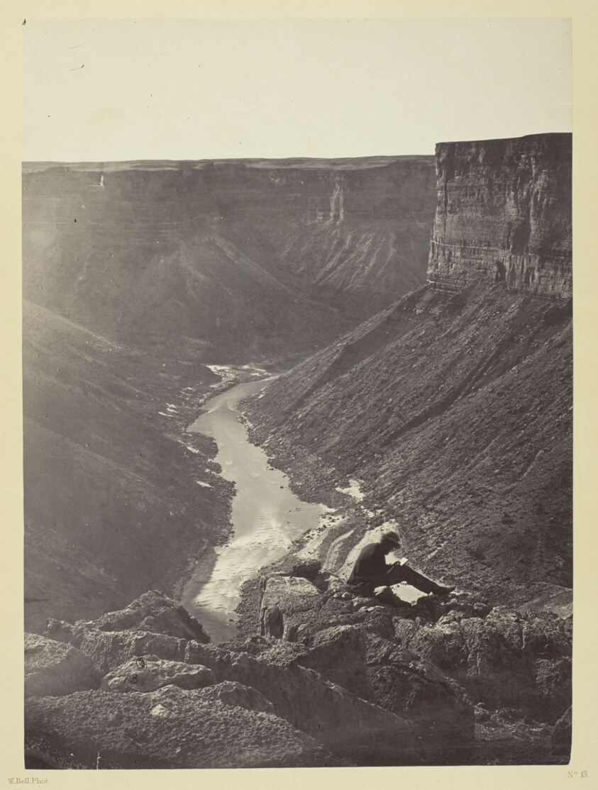 Grand Cañon of the Colorado River, Mouth of Kanab Wash, Looking West