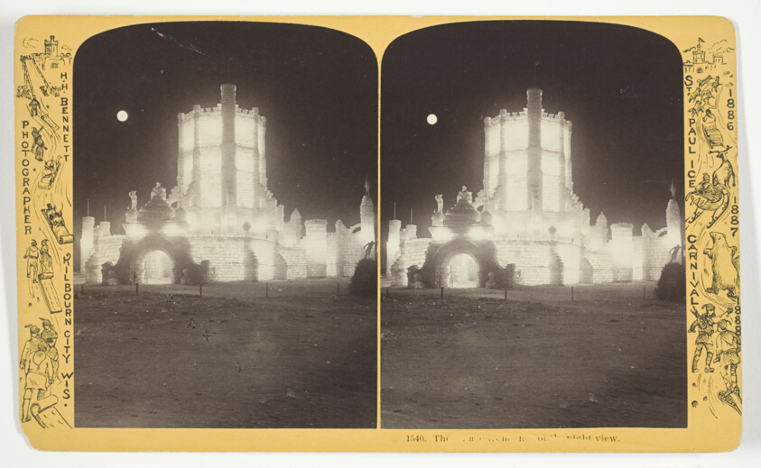 [Illedigible], , No. 1540 from the series "St. Paul Ice Carnival"