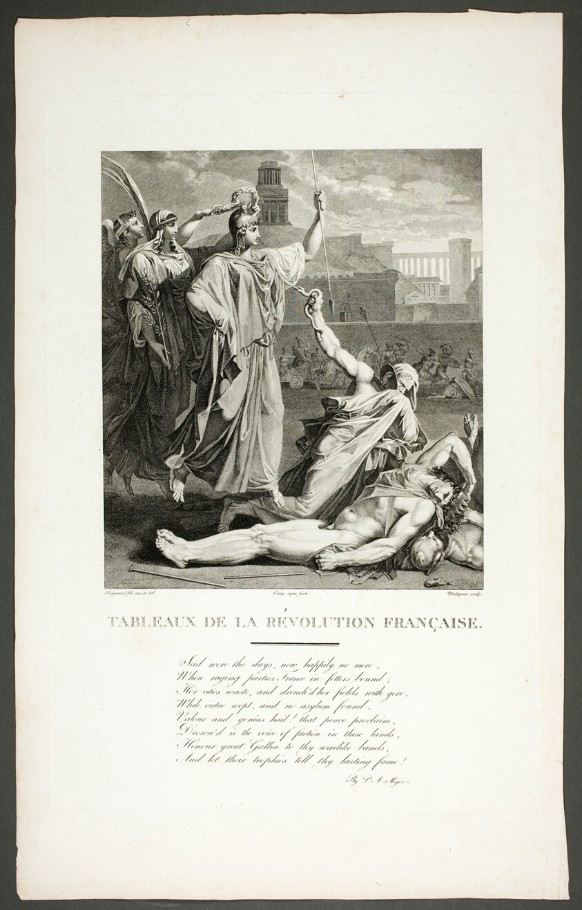 Frontispiece to the series Tableaux de la révolution française