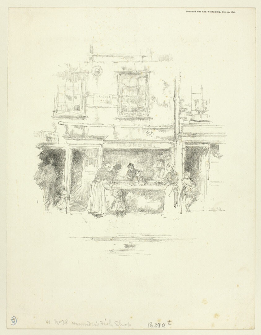 Maunder's Fish Shop, Chelsea