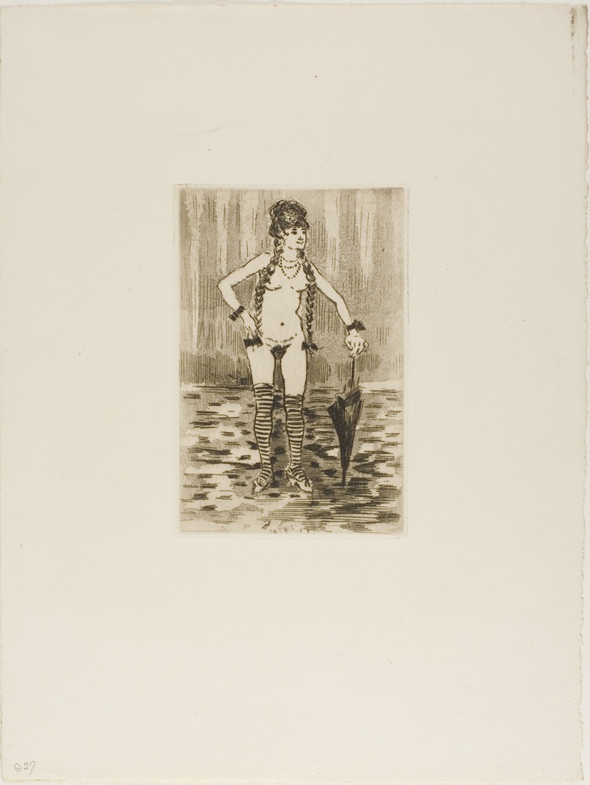 Rejected Frontispiece for Marthe