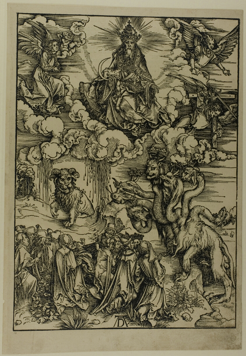 The Beast with Two Horns like a Lamb, from The Apocalypse