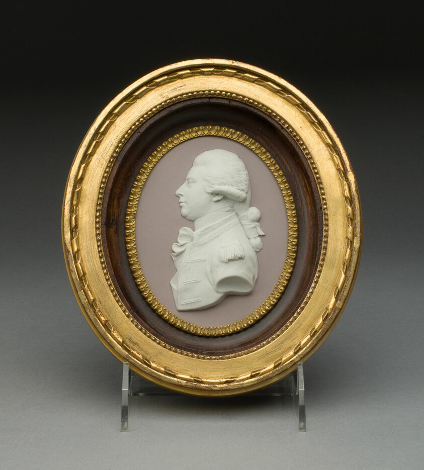 Plaque with Portrait of George Augustus Frederick