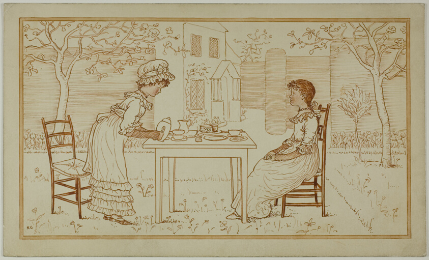 Tea Party for Two Outside