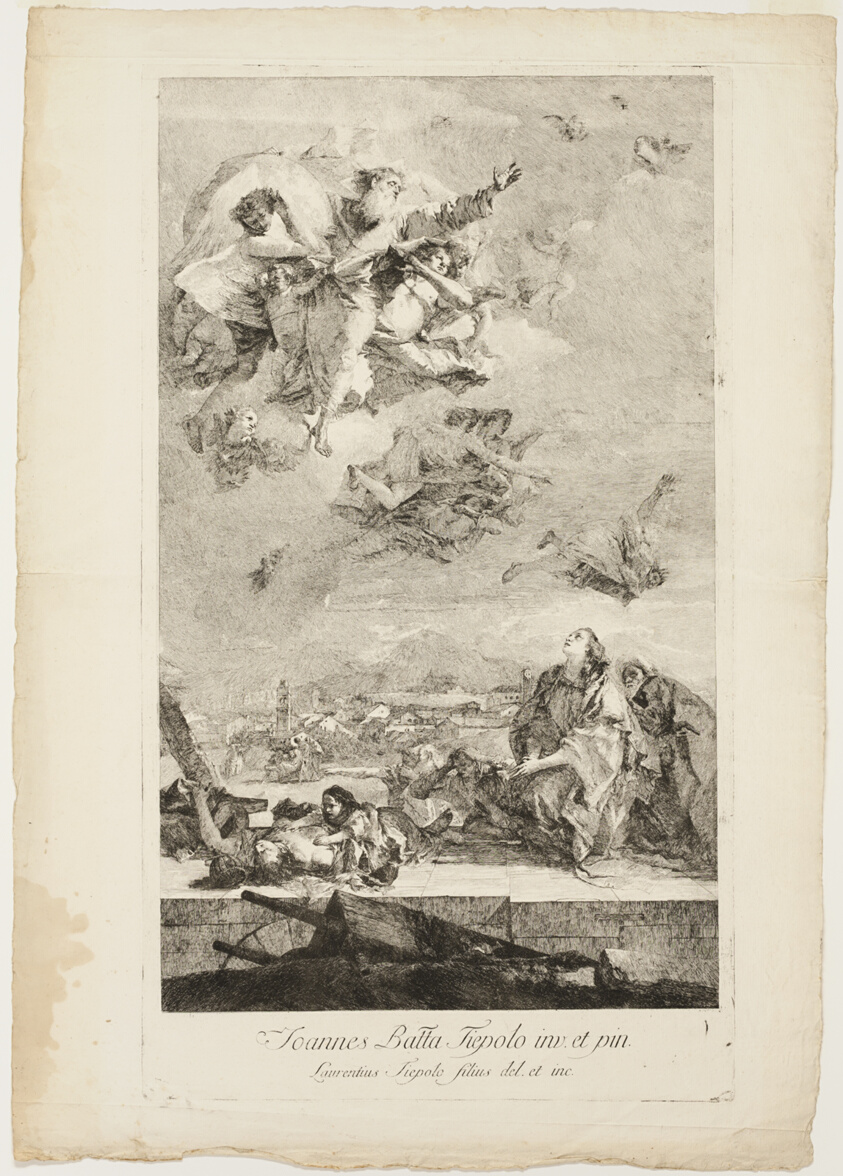 Saint Thecla Praying for the End of the Plague in the City of Este