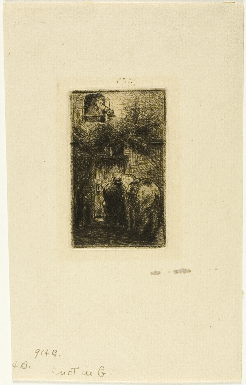 Woman at Window of Inn