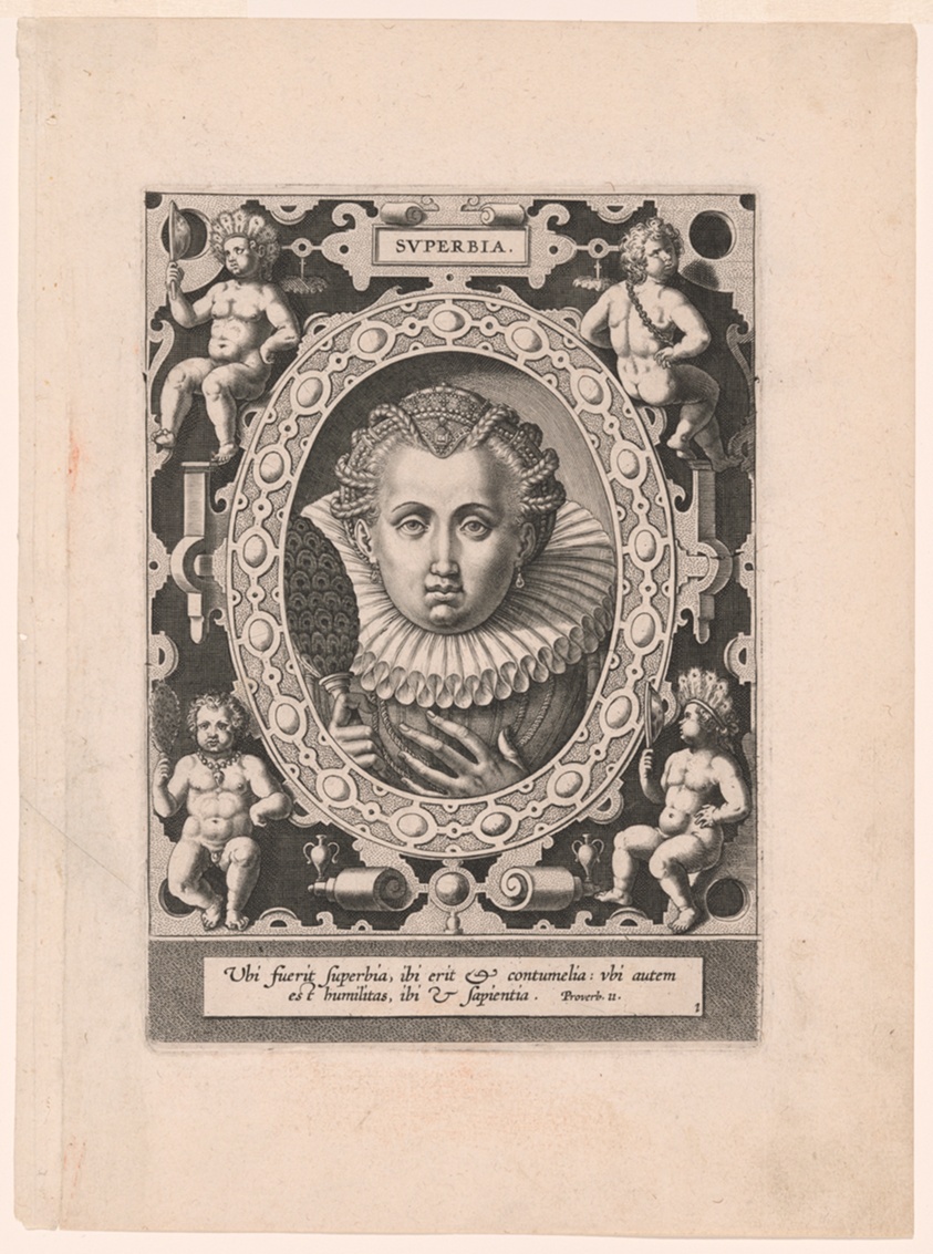 Superbia, plate 1 from The Seven Vices