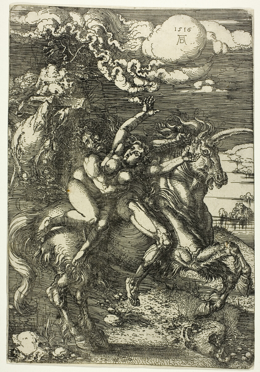 The Abduction of Proserpine on a Unicorn