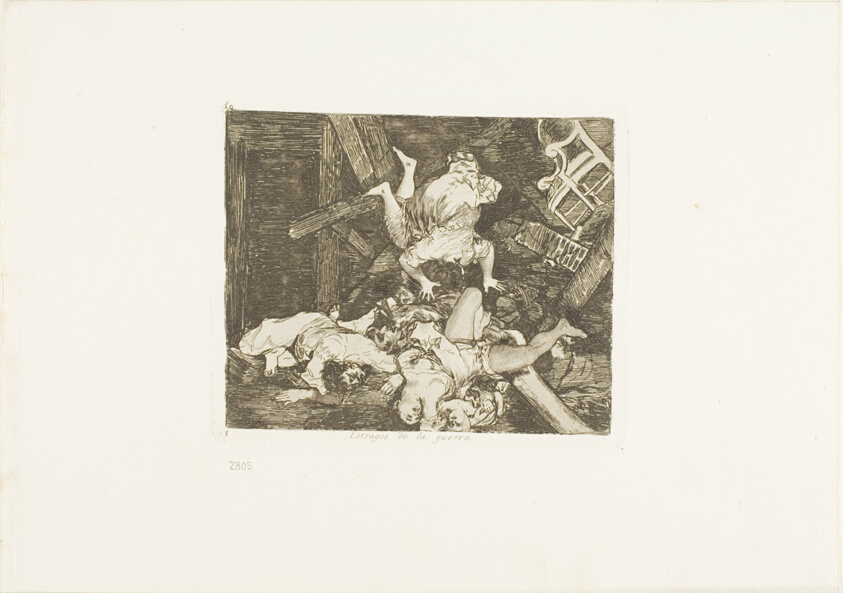 Ravages of war, plate 30 from The Disasters of War