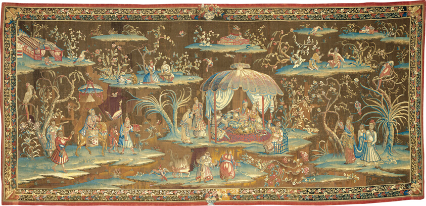 The Tent, from an Indo-Chinese or Indian Series