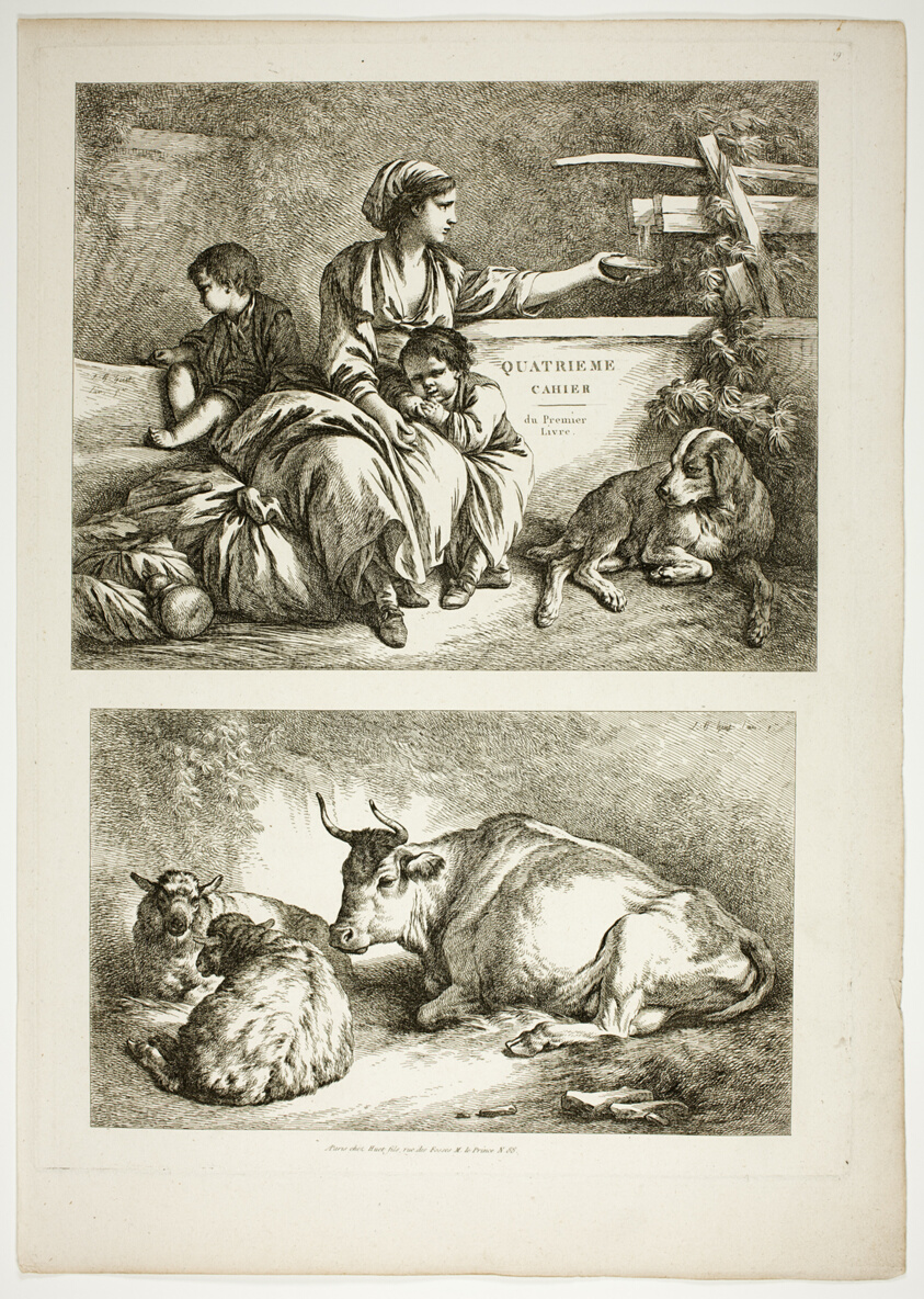 Plate Nineteen of 38 from Oeuvres de J. B. Huet