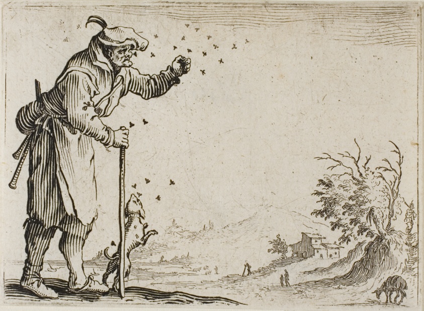 The Peasant Attacked by Bees, from The Caprices