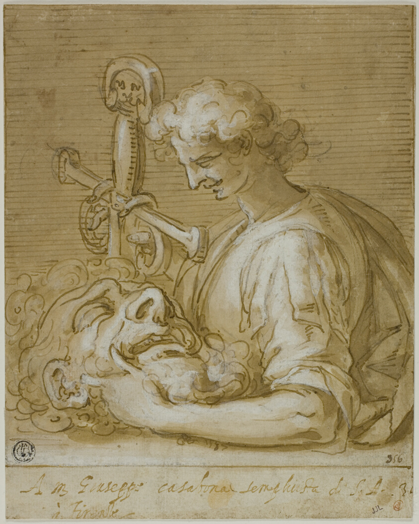 David with Goliath's Head and Sword