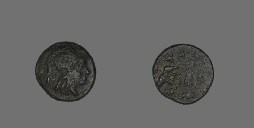 Coin Depicting the Goddess Athena