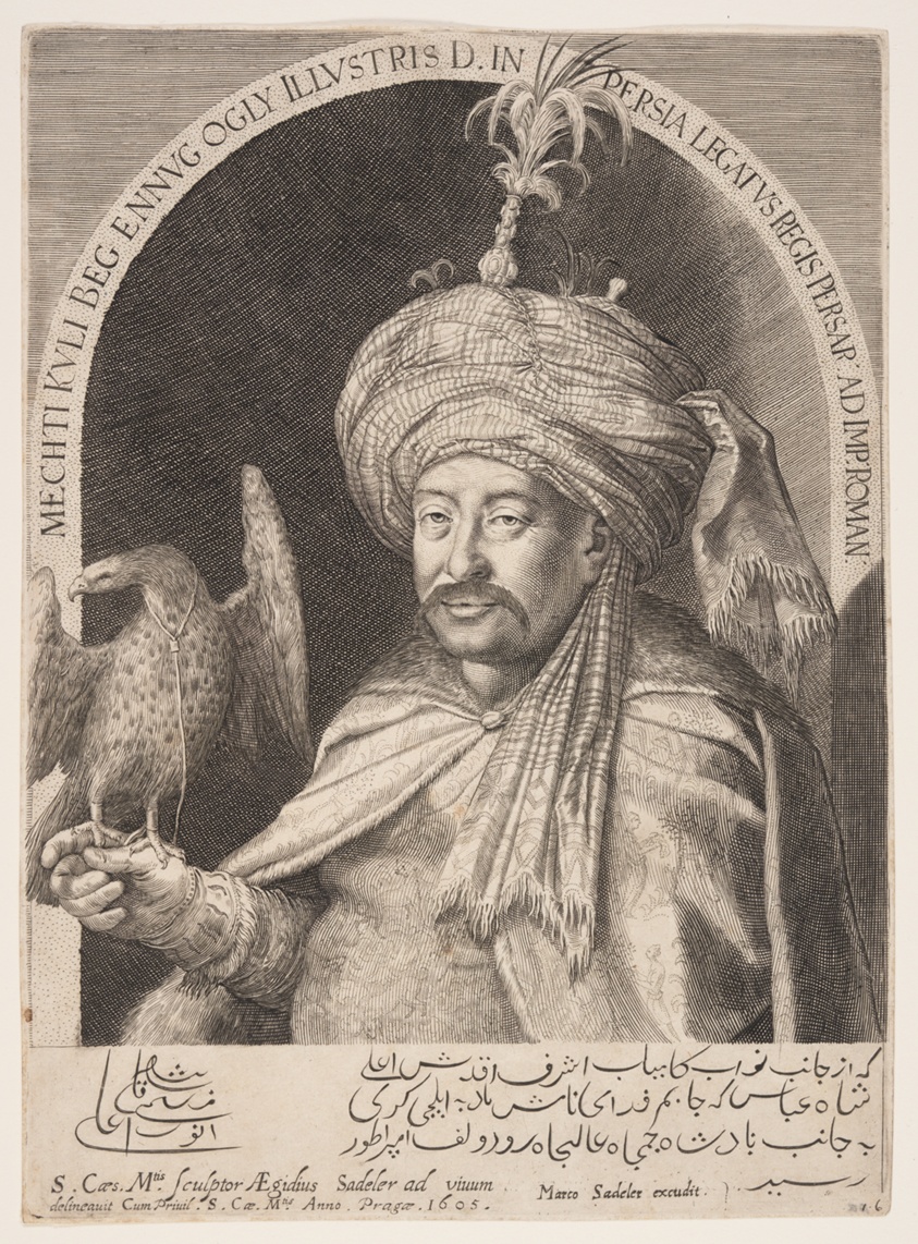 Mechti Kuli Beg (Mehdi Quli Beg), Persian Ambassador in Prague